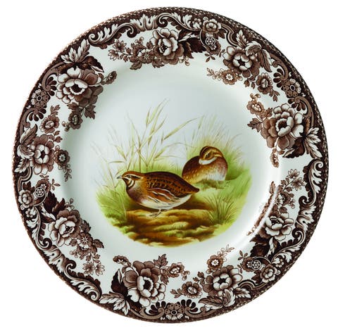 Woodland Birds 8" Salad Plate
