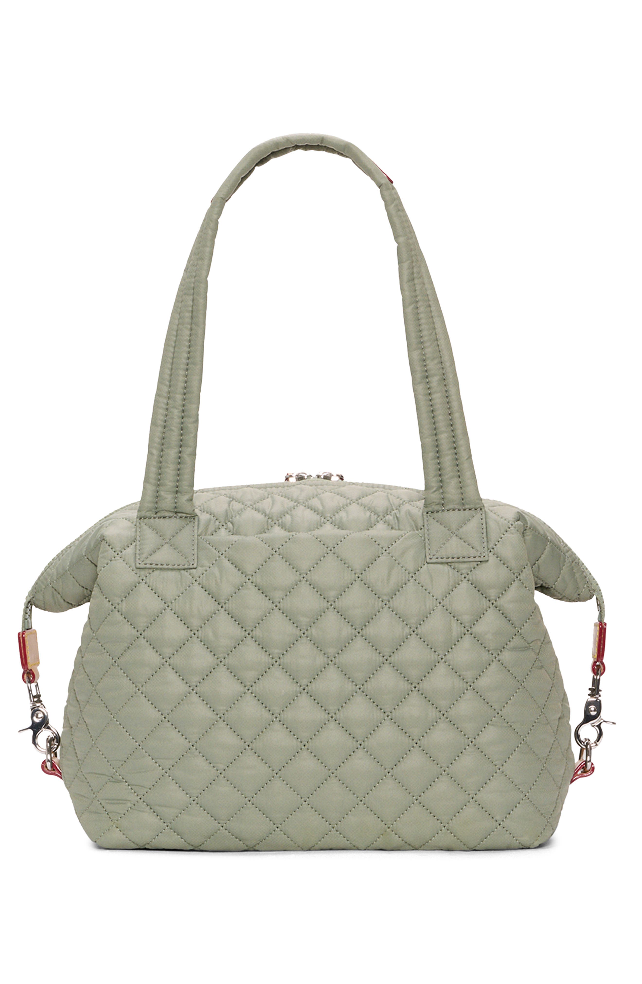 MZ Wallace Medium Sutton Deluxe Tote, Alternate, color, Agave Green