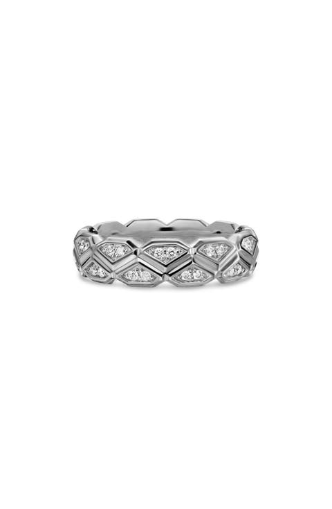Men's Hex Band Ring