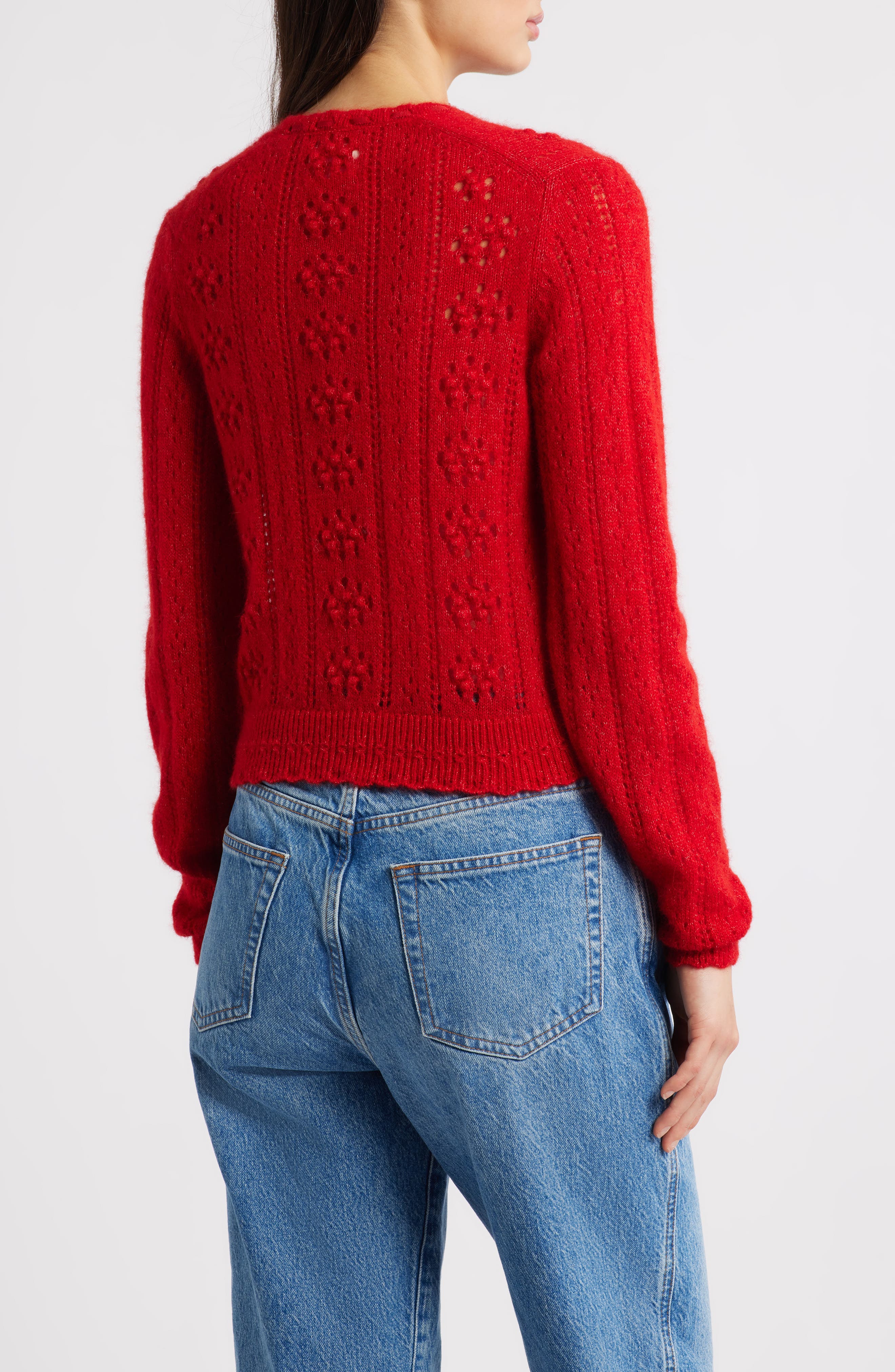 Cosette Pointelle Cardigan - image 2