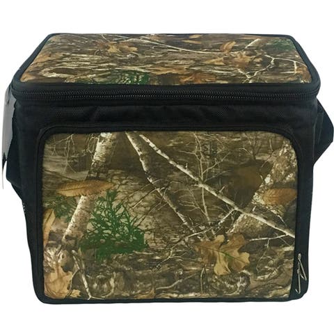 24 Can Insulated Cooer Bag with Hard Liner in Camo
