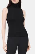 Theory Wendel Sleeveless Turtleneck Top