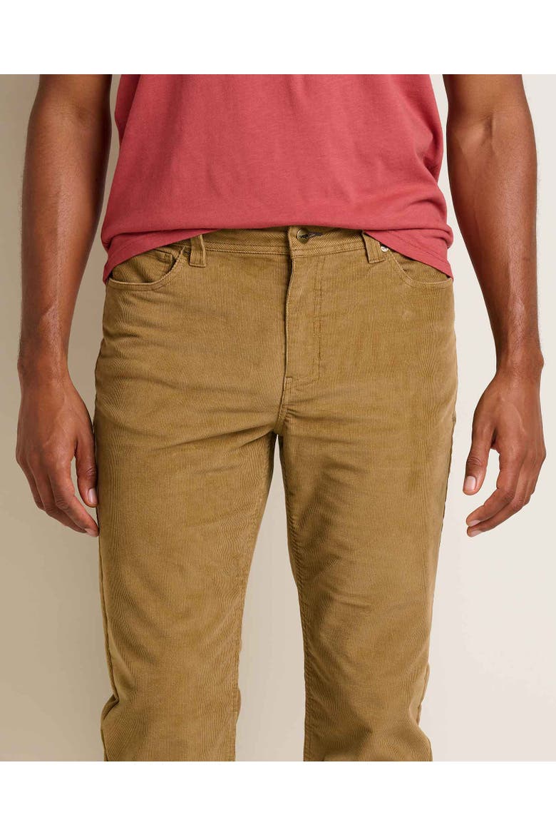 Men's Coaster Cord Slim Pant, Alternate, color, Honey Brown