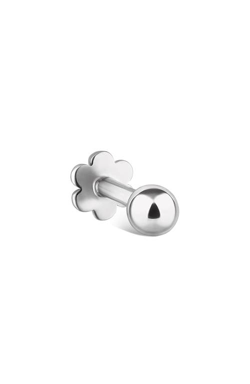 MARIA TASH MARIA TASH BALL SINGLE THREADED STUD EARRING 