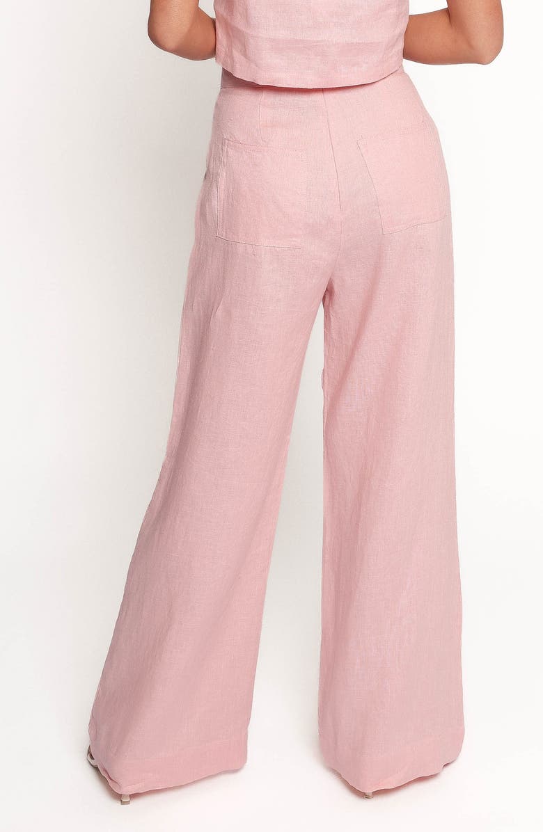 Devlin Wide Leg Linen Pants