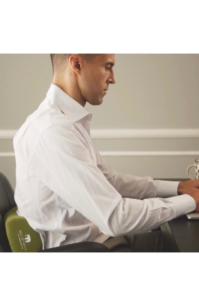 BED OF NAILS Bon Original Premium Acupuncture Pillow, Alternate, color, Green