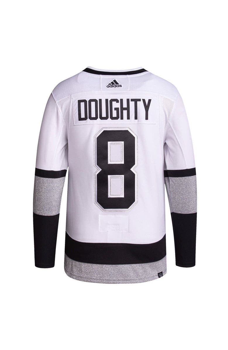adidas Men's adidas Drew Doughty White Los Angeles Kings Alternate Primegreen Authentic Player Jersey, Alternate, color, 