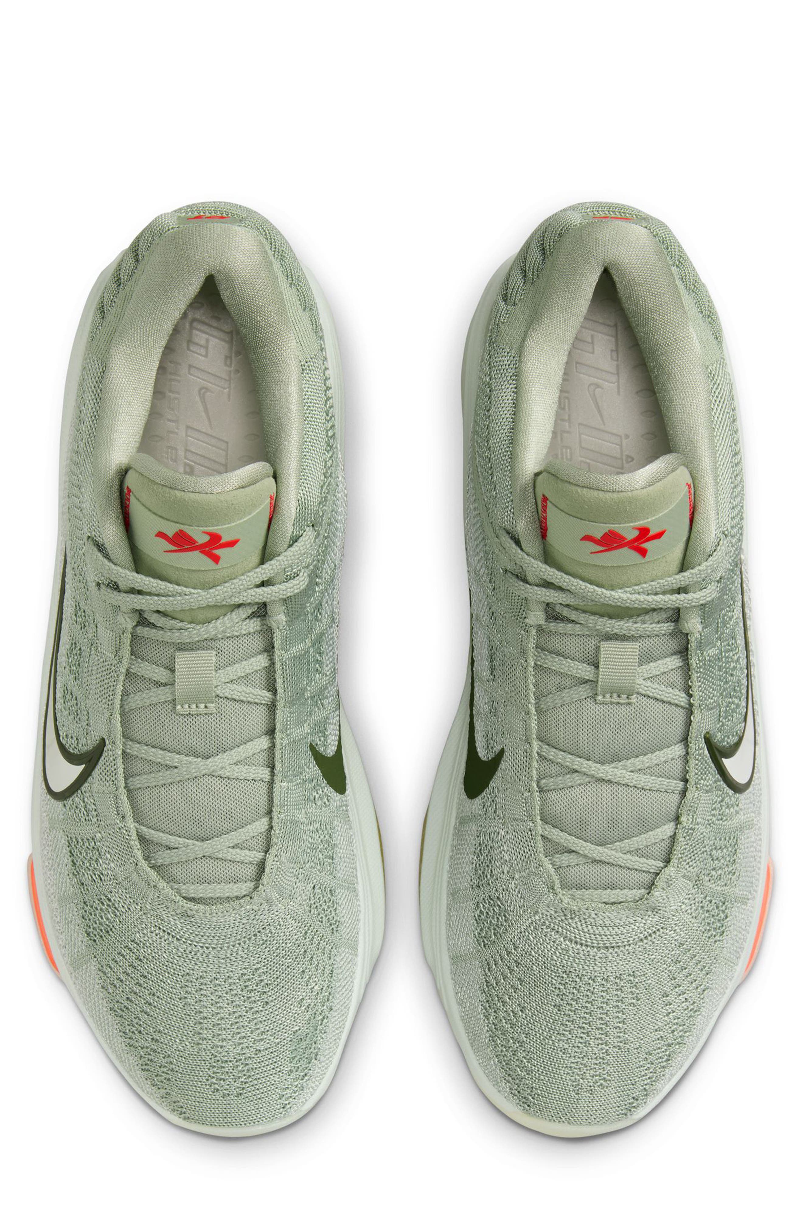 Nike G.T. Hustle 3 Basketball Shoe, Alternate, color, Green