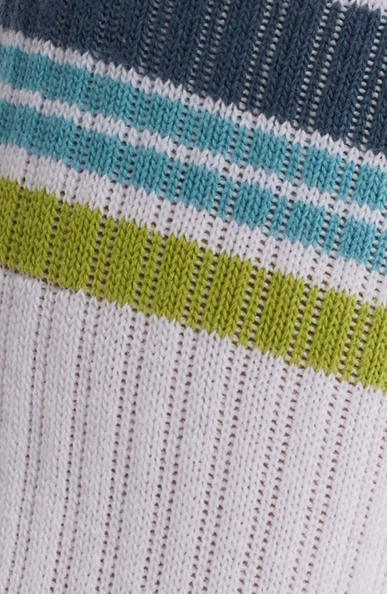 Friday Feelin’ Stay Salty Crew Socks, Alternate, color, White