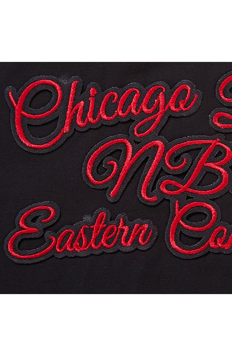 PRO STANDARD Men's Pro Standard Black Chicago Bulls Hybrid Full-Zip Hoodie, Alternate, color, 