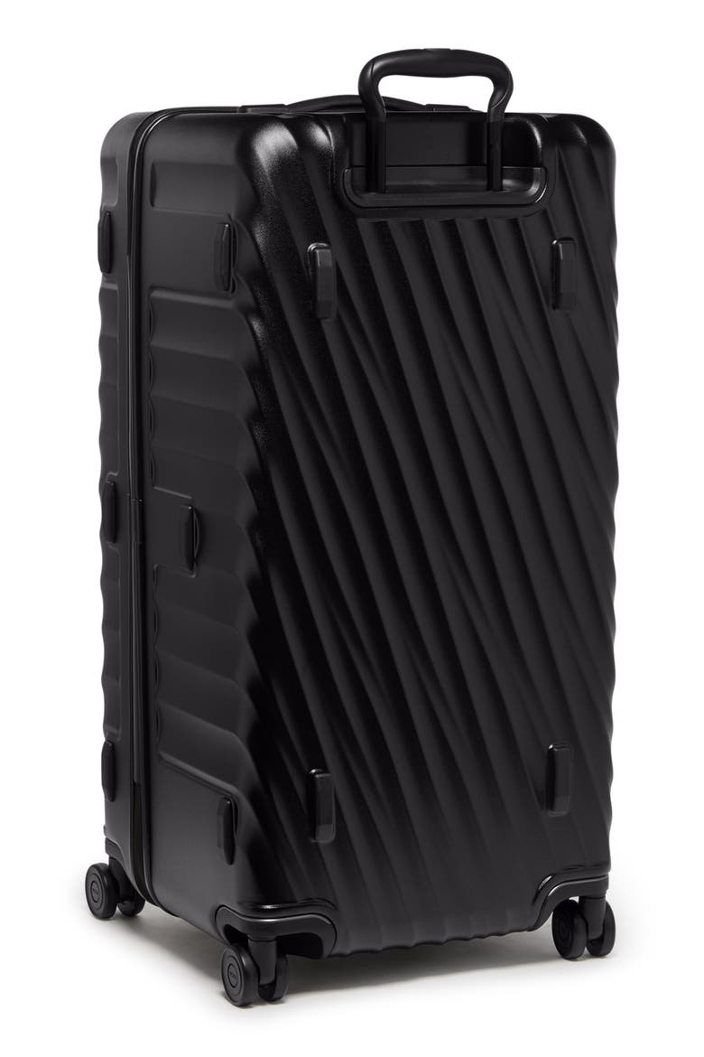 19 Degree Large Trunk Hardside Spinner, Alternate, color, BLACK TEXTURE