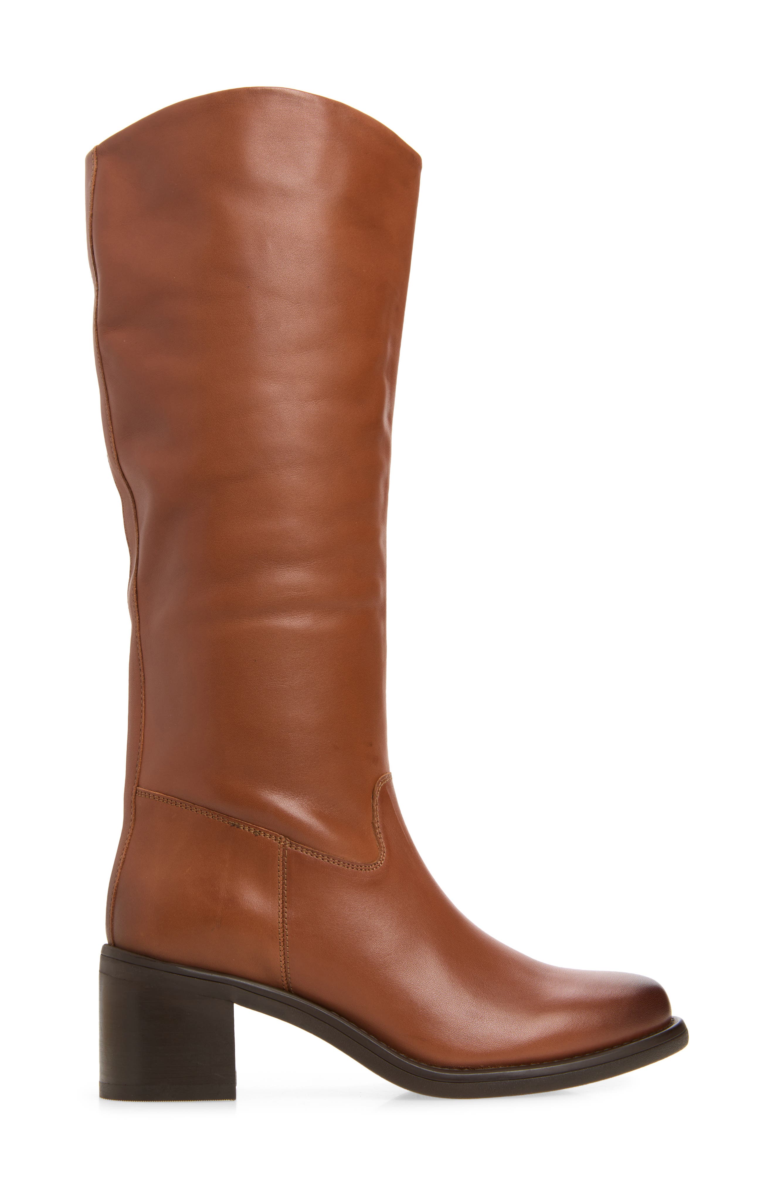 Alesa Knee High Boot, Alternate, color, NEW BRANDY
