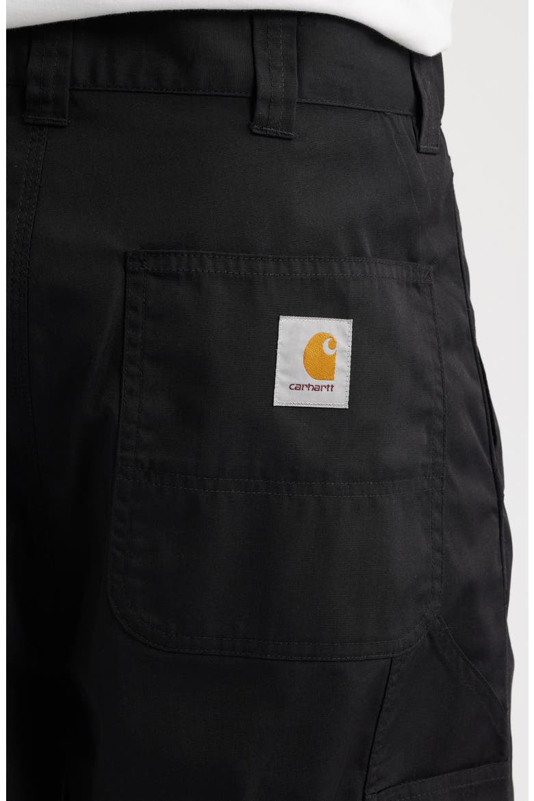 Postal Single Knee Loose Fit Carpenter Pants, Alternate, color, BLACK