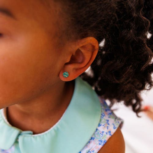 Pip Pop Tennis Ball Stud Earrings