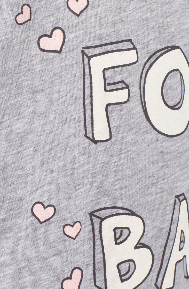 COZY ZOE 
Cray For Bae
 Nightshirt, Alternate, color, Heather Grey