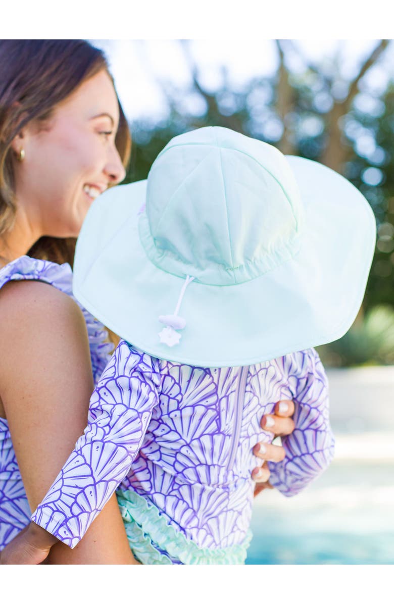 RuffleButts Unisex UPF50+ Sun Protective Hat, Alternate, color,