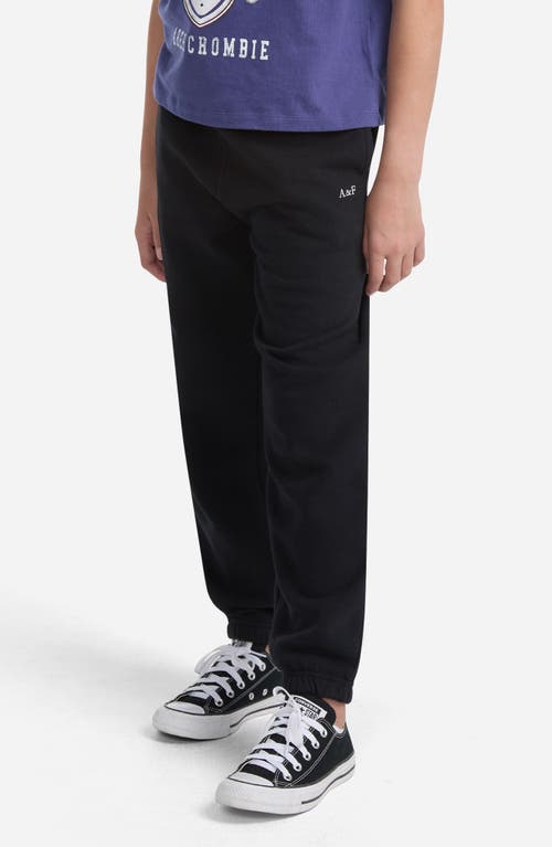 Abercrombie Kids Kids' Essential Fleece Joggers In Blue