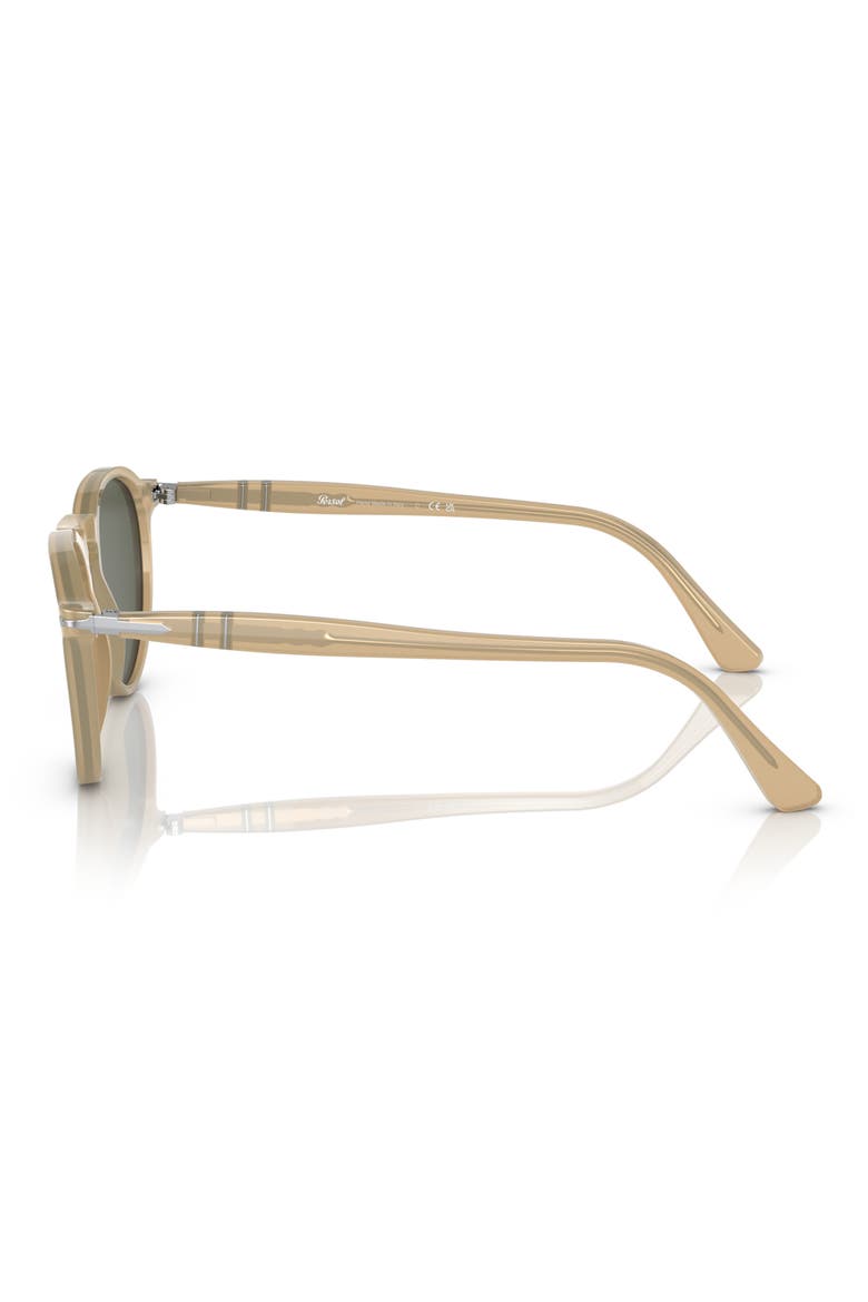 PO3286S 51mm Phantos Sunglasses, Alternate, color, BEIGE OPAL / GREEN