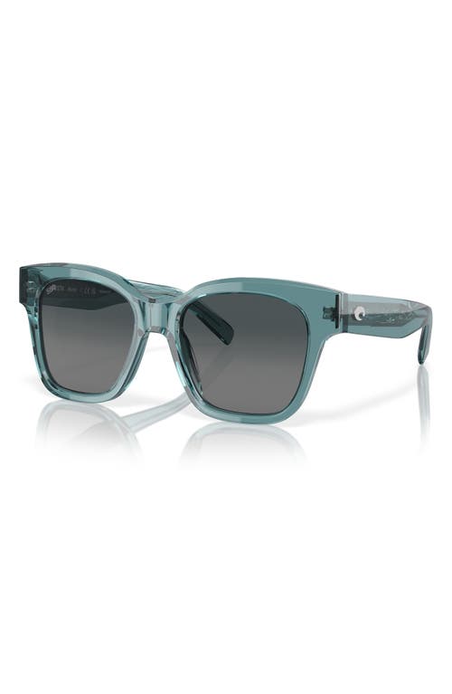 Costa Del Mar 57mm Polarized Square Sunglasses In Green
