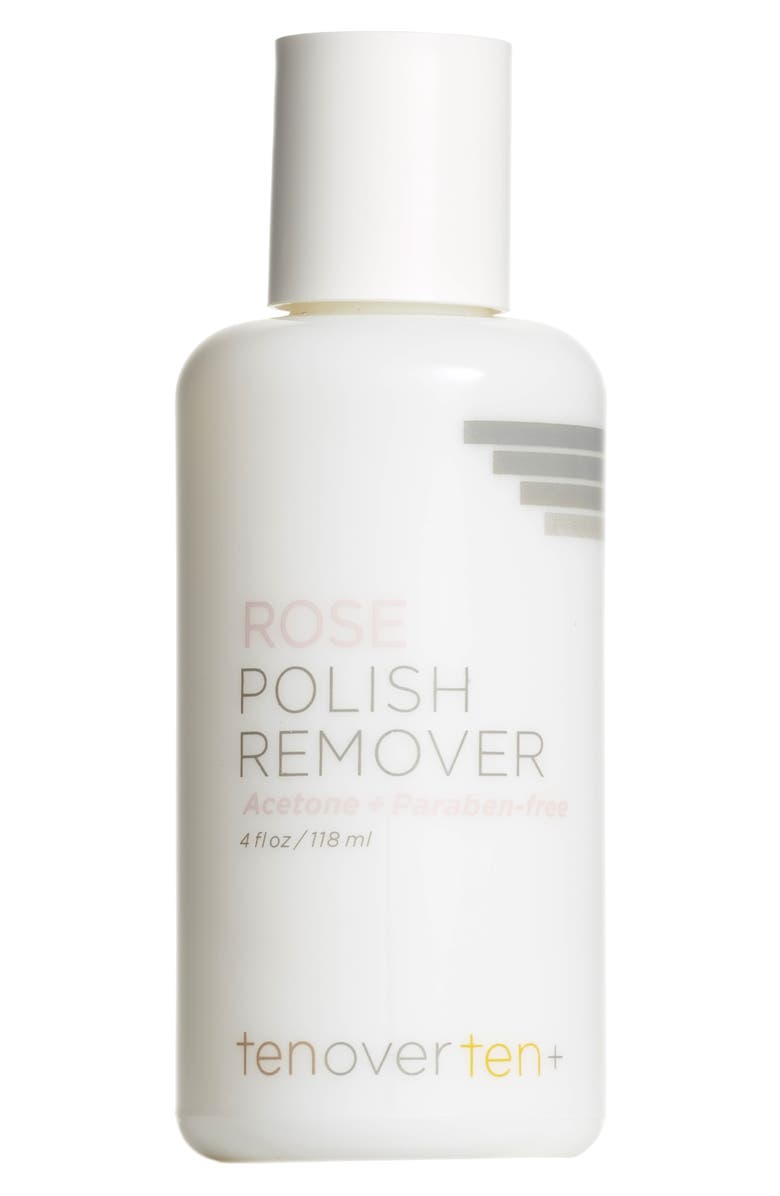 Tenoverten Rose Polish Remover, Main, color, 
