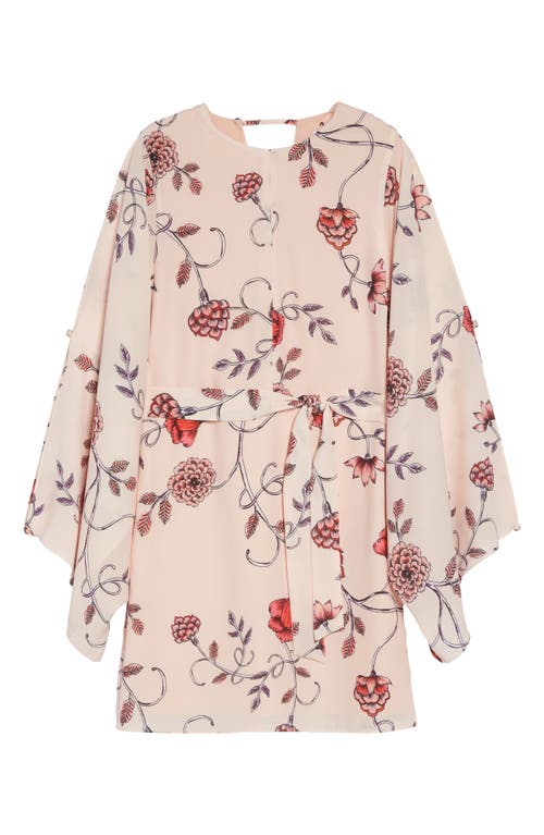 Cooper St Sakura Bell Sleeve Dress In Pink Print
