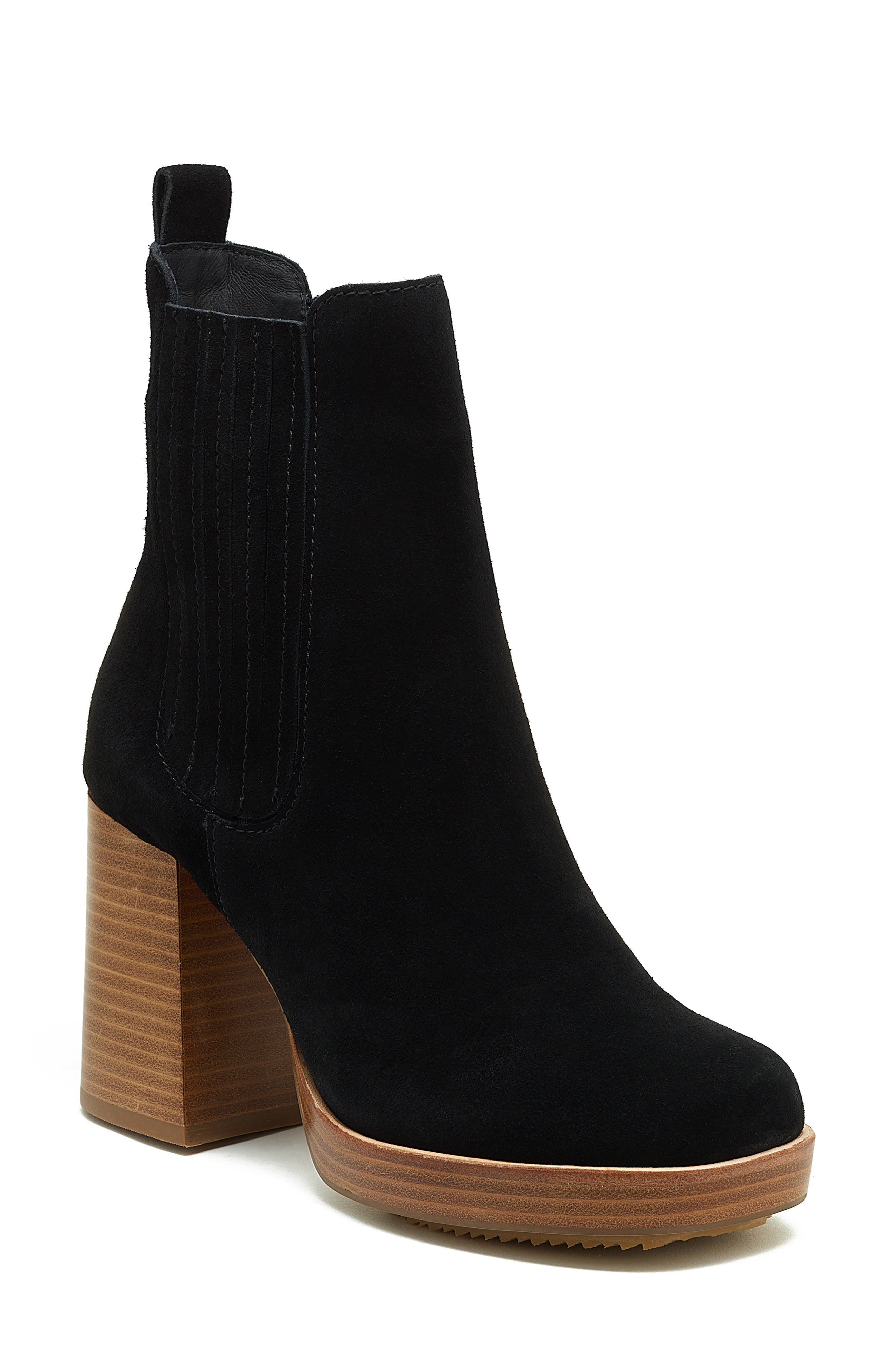Kelsi Dagger Brooklyn Racer Block Heel Bootie, Main, color, 