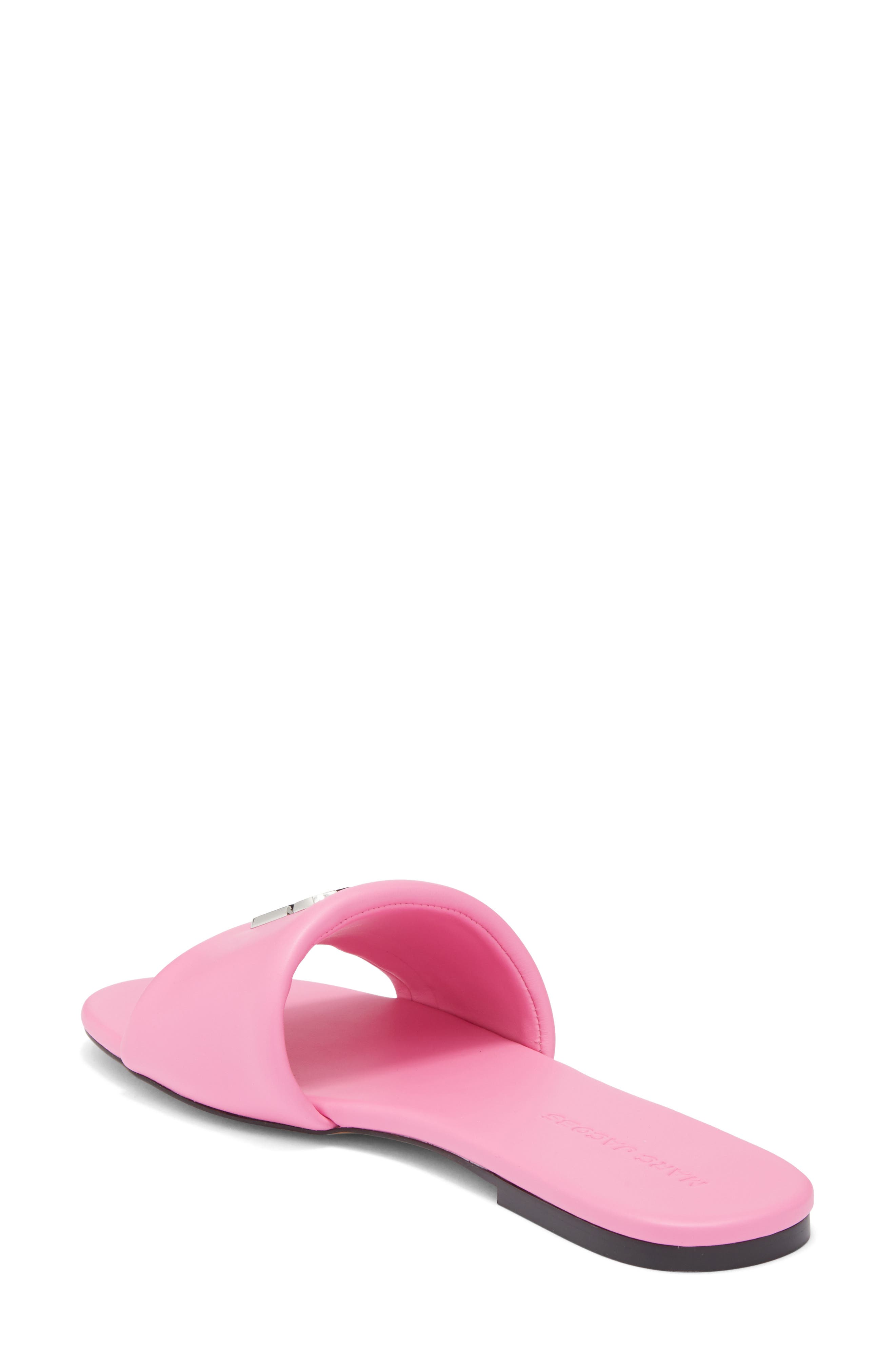 Marc Jacobs The Snapshot Slide Sandal, Alternate, color, Bow Pink