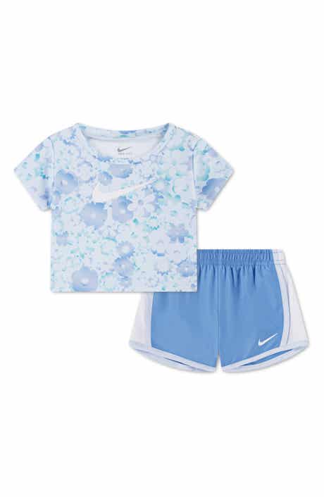 Nike Dri-FIT Floral T-Shirt and Shorts Set