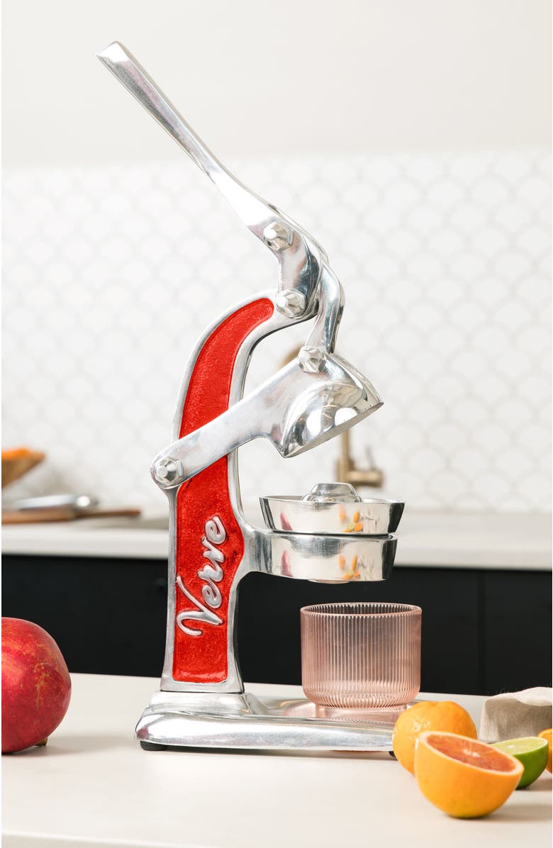 Verve Culture Citrus Juicer - Small, Alternate, color, Red