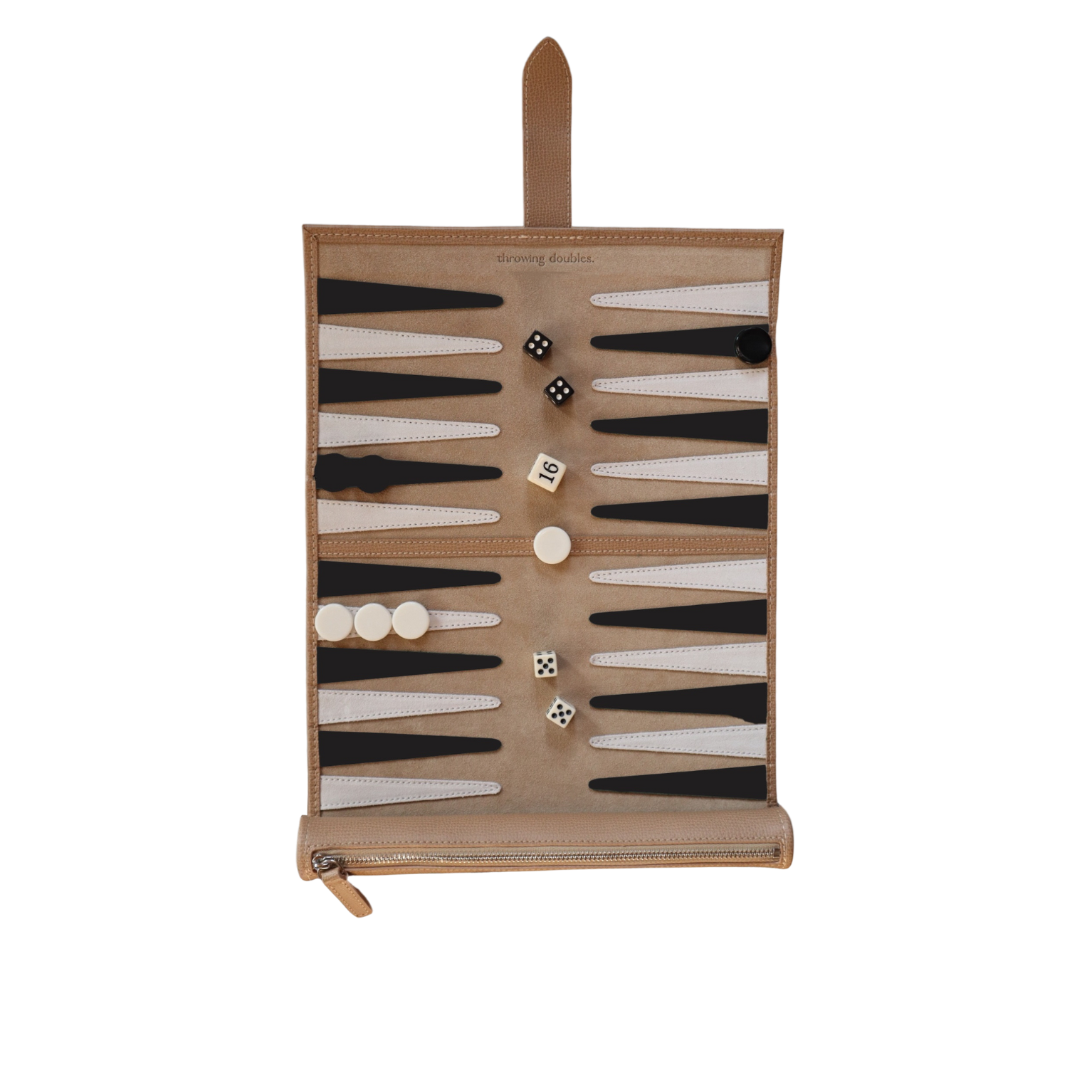 Throwing Doubles Travel Backgammon Board - Manhattan 