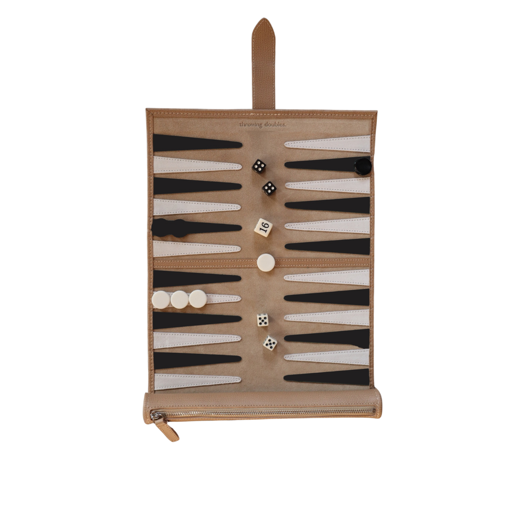 Throwing Doubles Travel Backgammon Board - Manhattan  product