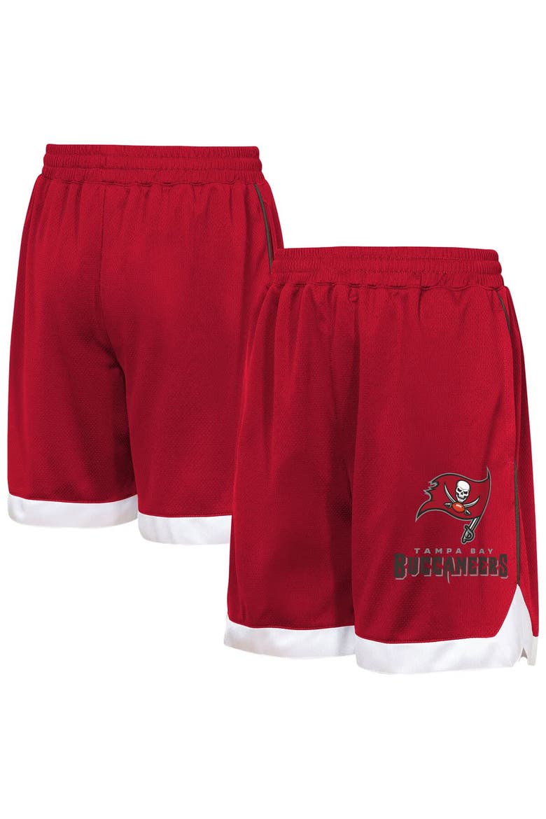 Youth Outerstuff  Red Tampa Bay Buccaneers All Star Mesh Shorts, Main, color, Red