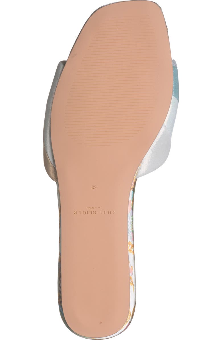 Kurt Geiger London Brixton Slide Sandal, Alternate, color, Metallic Combo