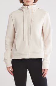 90 DEGREE BY REFLEX Scuba Fleece Full Zip Hoodie