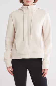 90 DEGREE BY REFLEX Scuba Fleece Full Zip Hoodie