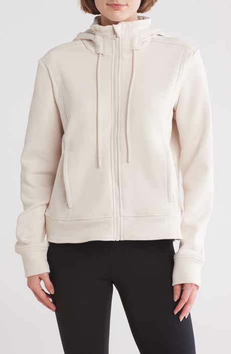 90 DEGREE BY REFLEX Scuba Fleece Full Zip Hoodie