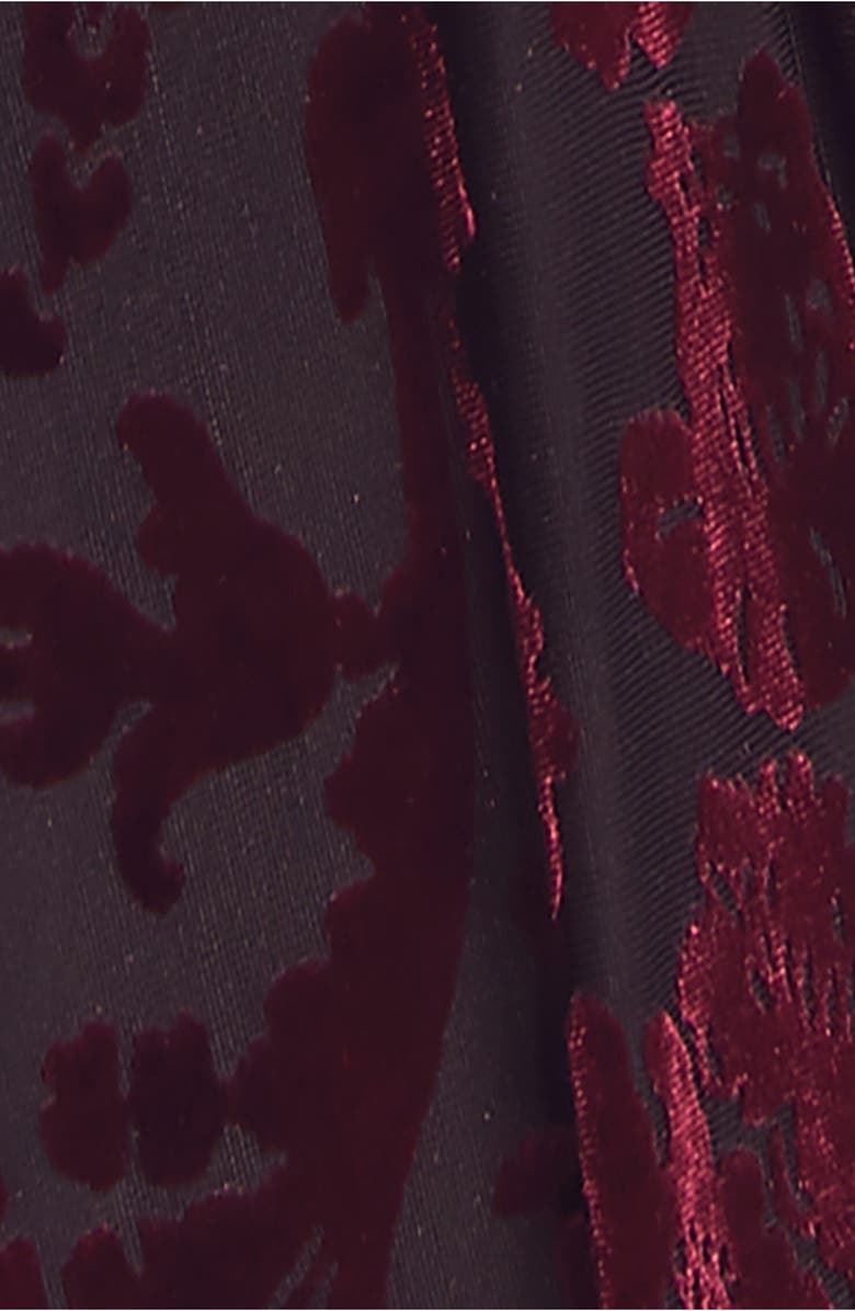 Free People Vibe With You Burnout Velvet Maxi Dress, Alternate, color,