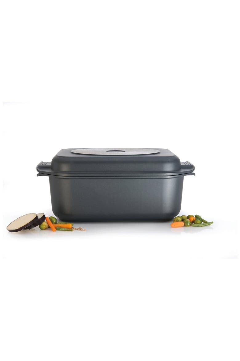 INTERNATIONAL Scala Double Roasting Pan, Alternate, color, SILVER