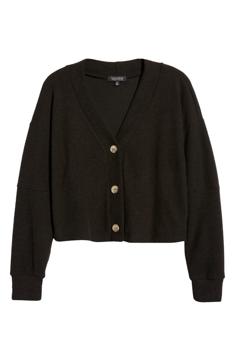 La La Land Creative Co La Land Creative Co Brushed Cardigan Sweater, Alternate, color,