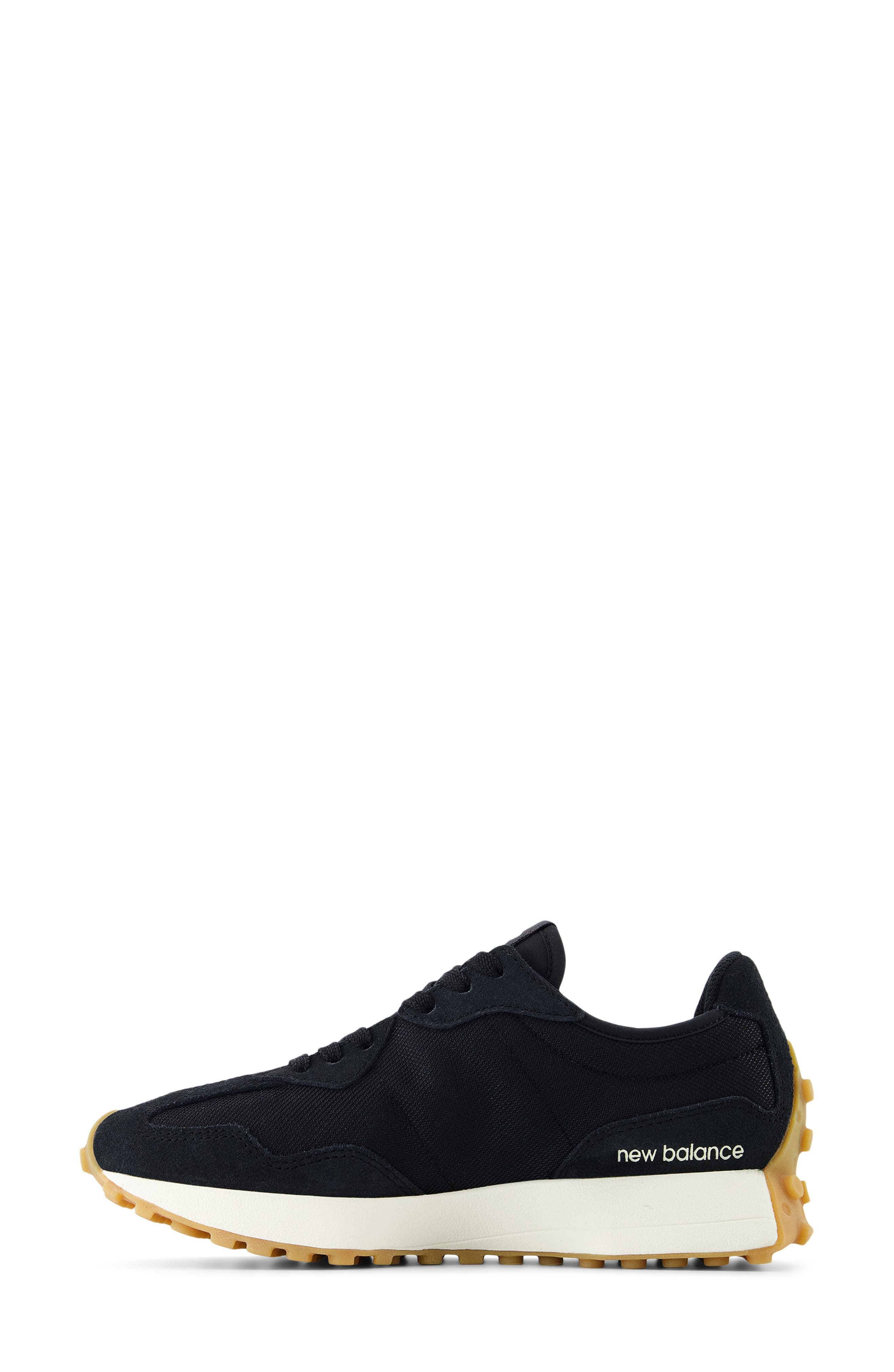 New Balance 327 Sneaker, Alternate, color, Black/ Black