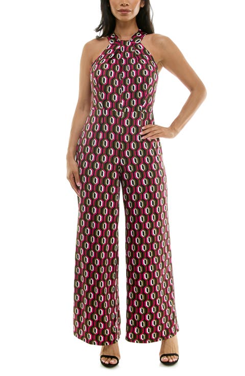Twisted Halter Neck Jumpsuit