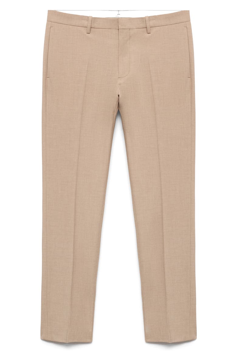 Paris Slim Fit Suit Pants, Alternate, color, BEIGE