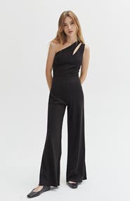 CRESCENT One Shoulder Jumpsuit