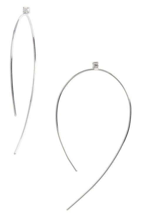 Hooked on Hoops Diamond Earrings
