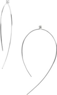 LANA Hooked on Hoops Diamond Earrings