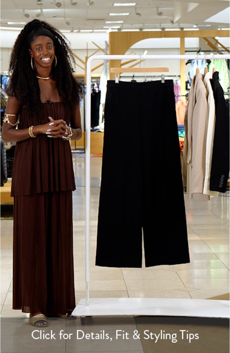 The Perfect Wide Leg Ponte Pants