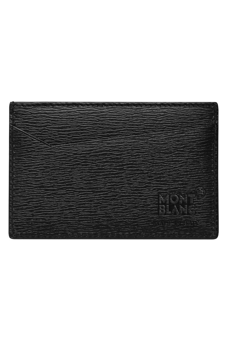4810 Westside Leather Card Holder, Alternate, color, BLACK