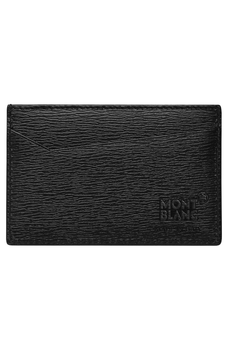Montblanc 4810 Westside Leather Card Holder, Alternate, color,