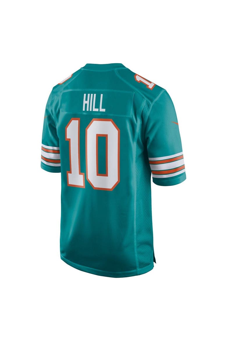 Men's Nike Tyreek Hill Aqua Miami Dolphins Alternate Game Jersey, Alternate, color, Aqua