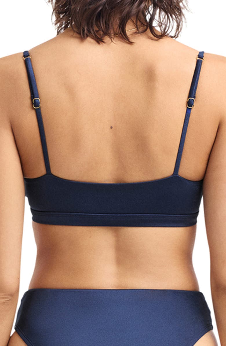 Vitamin A<sup>®</sup> Terra Cutout Bikini Top, Alternate, color, Midnight Indigo Ecoshimmer